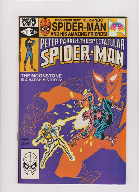 Spatacula PETER PARKER, THE Spectacular Spider-Man #61 (Dec 1981, Marvel Comics ...