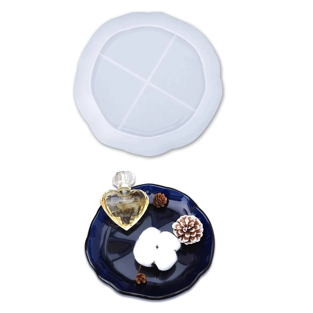 UGBO Stampi per Resina Epossidica Kit di Stampi in Silicone in Resina Stampo Include Sfera Cubo Piramide Cono Pietra Diamante Stampi per Gioielli Ciondolo 7 Pz