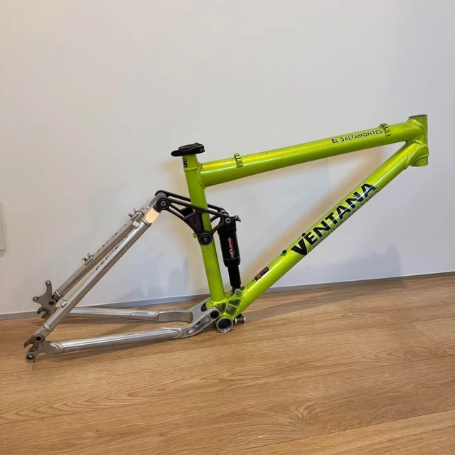 VENTANA EL SALTAMONTES MTB frame Made in USA Grass Window