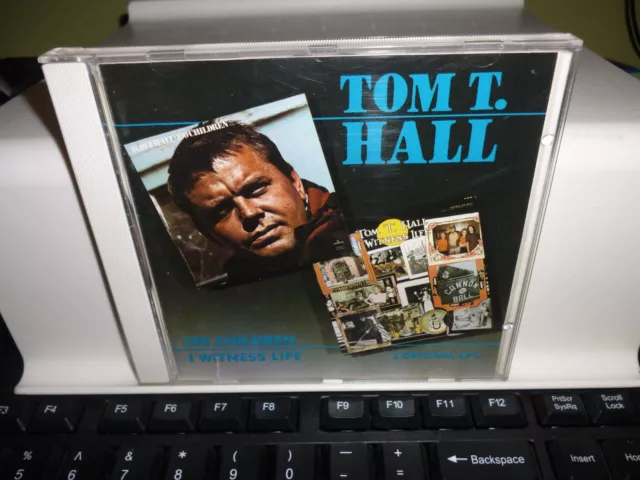 "Tom Gr. Hall."" I WITNESS LIFE / HUNDERT KINDER CD UK 1992. NM ZUSTAND.