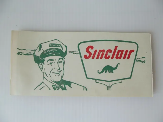 Sinclair Refining Co Dino Dinosaur Stamps Set No.3 Car Gas Station Auto  Vintage