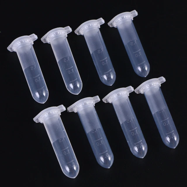 5 Cilindri Di Misurazione Plastica 50 Ml – Tubi Centrifuga Per Test Di Laboratorio