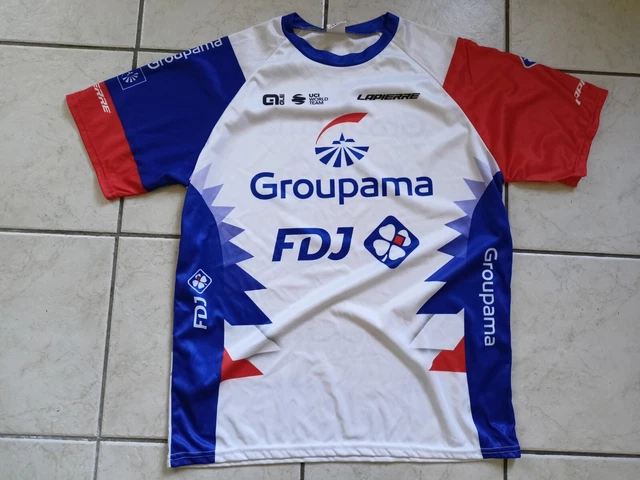 Équipe Cycliste Groupama-FDJ - Alé Replica Jersey Signed By The 7 Riders Of The Tour Of Flanders 2025 Team