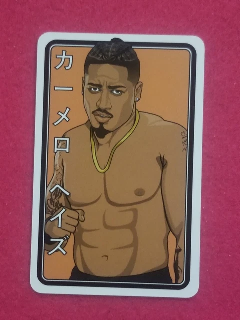 2023 Carmelo Hayes Rising Stars Of Wrestling Trading Card Rare Art Card WWE NXT