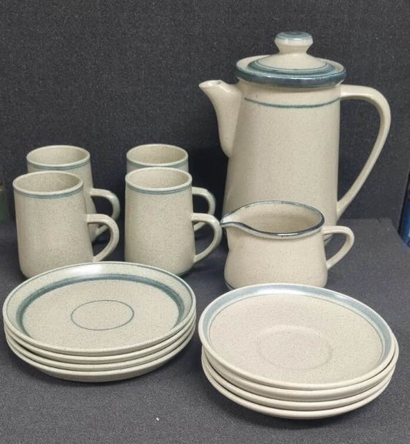 Vintage Honiton Devon Pottery Coffee/Tea Set  Unused UK Postage Included