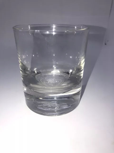 Crown Royal Rocks Glass Heavy~Weighted Bottomed Whiskey Low Ball 6oz