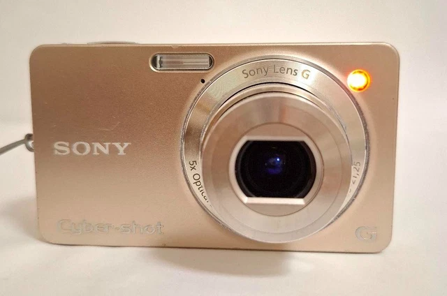 SONY Cyber−Shot WX DSC-WX1(ゴールド) Near Mint/Box〉SONY Cyber-Shot DSC-WX1 Gold Digital Camera w
