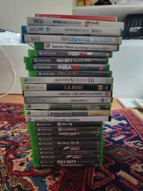 Xbox One, Wii, Wii U, Nintendo Switch Pick And Choose Lot Clean And Tested