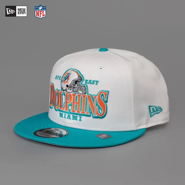 New Era NFL 9Fifty Cap Miami Dolphins Snapback Weiß American Football Sale