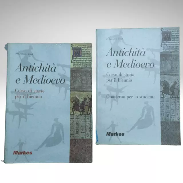 Libri Scolastici Usati Superiori Di Storia Antica Medievale Preistoria Esercizi