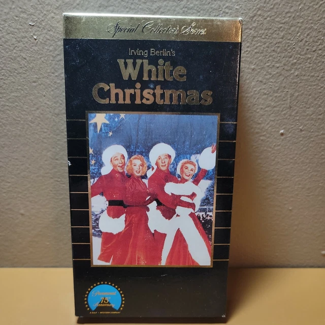 IRVING BERLINS WHITE Christmas VHS Tape Special Collectors Series 1986
