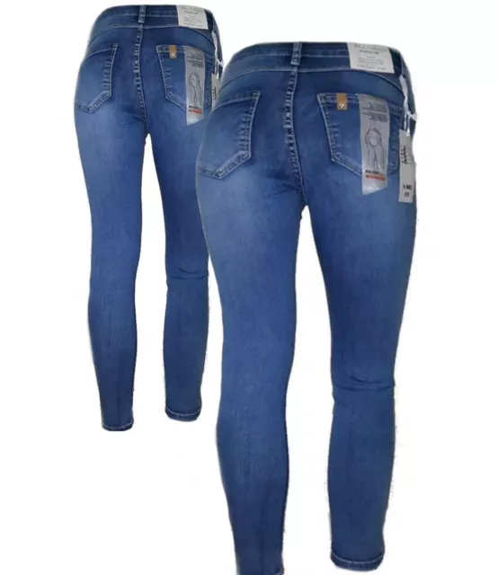 Novità Marca Miss Sister Jeans donna Vita Alta Push up Elasticizzati Skinny sexy