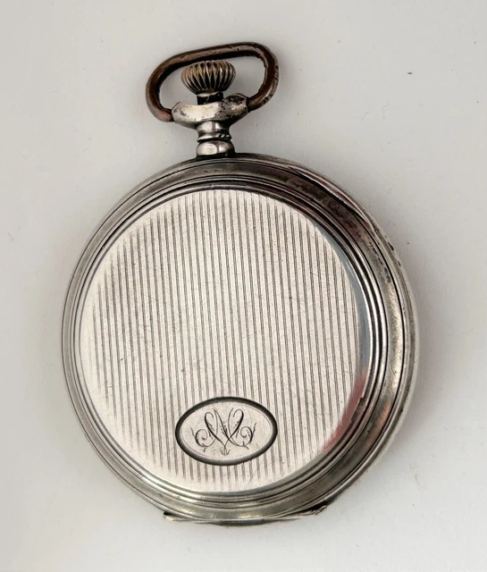 Montre Gousset LIP En Argent - Chronomètre Suisse Fonctionnel - Vintage Et Authentique