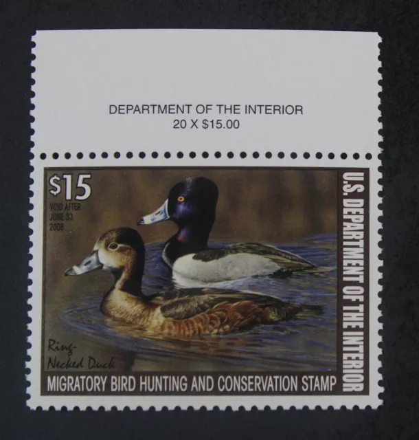 CKStamps: US Federal Duck Stamps Collection Scott#RW74 $15 Mint NH OG