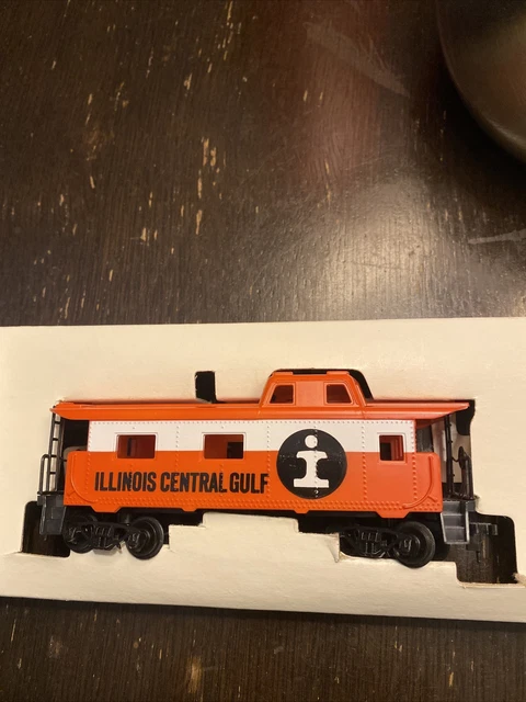 HO Scale Tyco Caboose Vintage Car Railroad Train Illinois Central Gulf. NOS