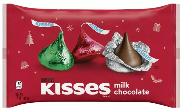 Hershey's Kisses (4-PACK) Milk Chocolate Kisses - 68 oz - Huge Family Size Bags