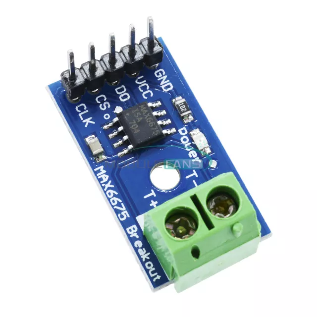 MAX6675 Thermocouple Temperature Sensor Module Type K SPI Interface For Arduino