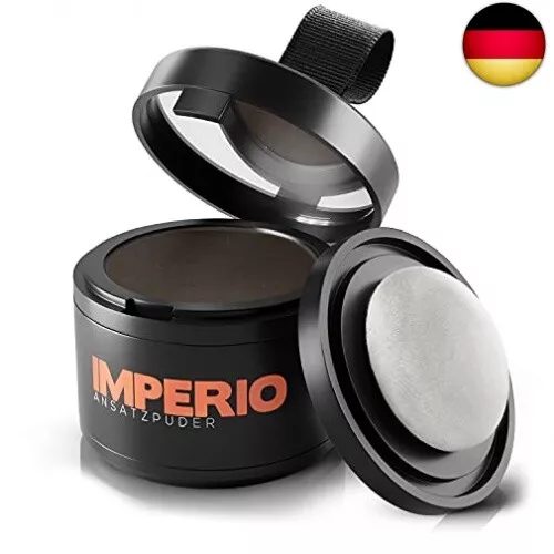 IMPERIO Ansatzpuder - Haar Concealer zur Haarverdichtung für Frauen und Männer,