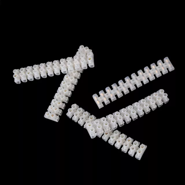 5pcs X3 Amp Connector Strip 12 Way Terminal Block Wire Conn.vio