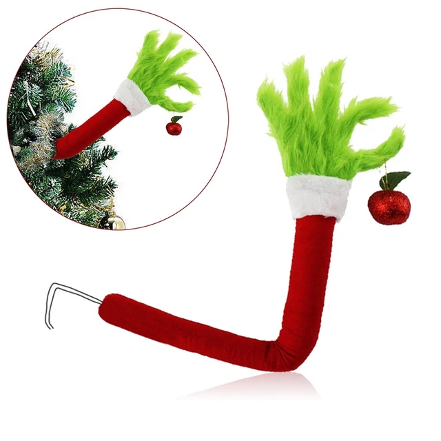 2025 CHRISTMAS TREE Decorations Bendable Grinch Elf Arm Stuffed