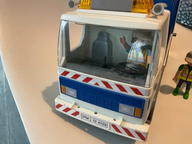 Playmobil 3470 - Camion Poubelles City Service - 1978 - Vintage Allemagne
