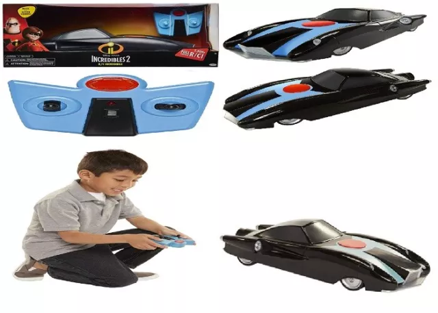 The Incredibles 2 RC Incredible Car 2.4GHz Ages 8+ Remote Control Play IR Race