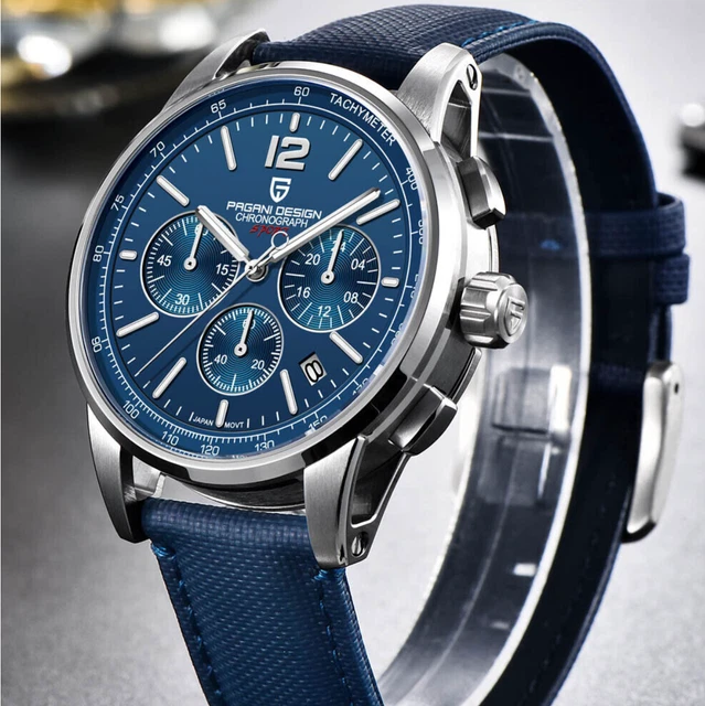 Pagani Design 1644 Orologi Cronografo Classico Da Uoo Giappone VK63