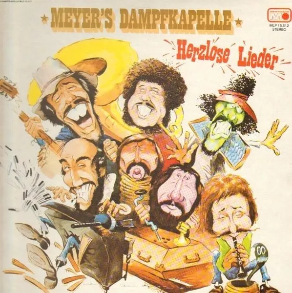 Meyers Dampfkapelle Herzlose Lieder Metronome Vinyl LP