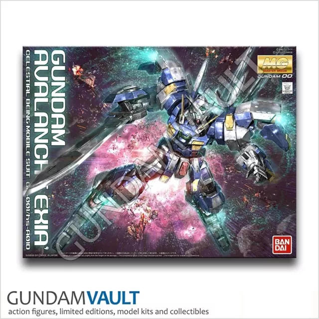 NEW 1/100 MG GN-001/hs-A01D Avalanche Exia Gundam Model Kit Bandai Master Grade