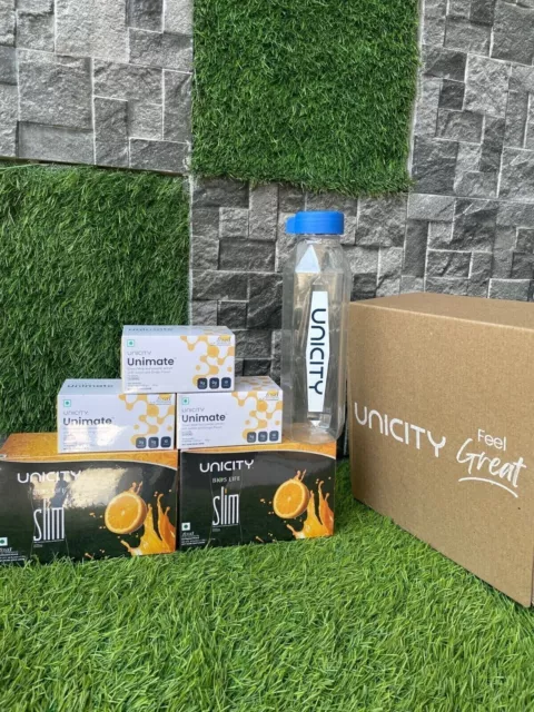 Unicity FEEL FANTASTICO CONFEZIONE SINGOLA (3 x zenzero al limone UNIMATE e...