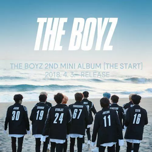 THE BOYZ [THE START] 2nd Mini Album RANDOM VER CD+P.Book+3p Card+Sticker SEALED