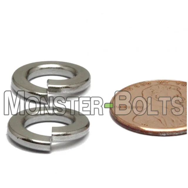 Metric Stainless Steel Split Lock Washers DIN 127B - M2 M2.5 M3 M4 M5 M6 M8 M10