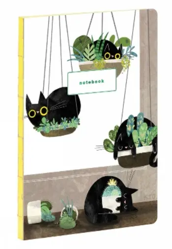 Karen Obuhanych Caturday A5 Notebook (Notebook) A5 Notebook (US IMPORT)