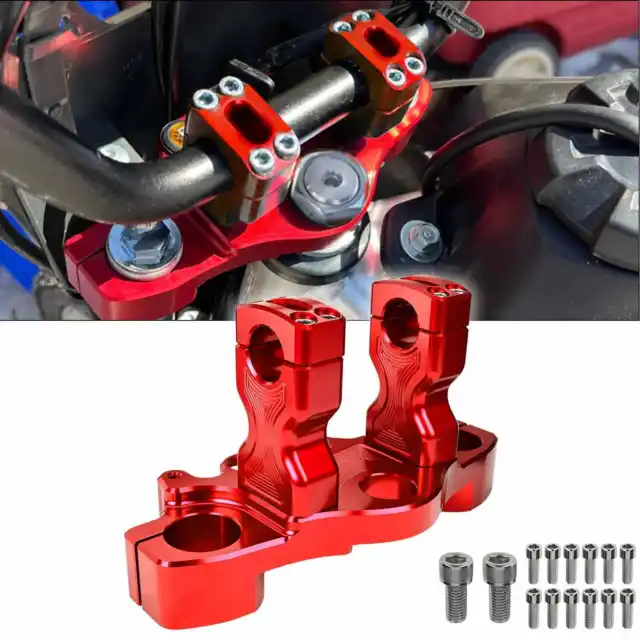 CNC Aluminum Top Triple Clamp With Bar Mount Kit For HONDA CRF110F CRF125F 2019+