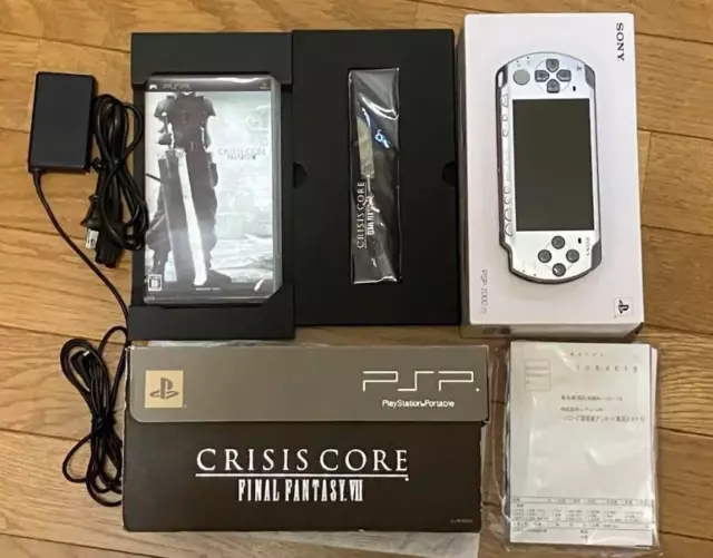 PSP Crisis Core Final Fantasy VII 10th Anniversary Edition limited console...