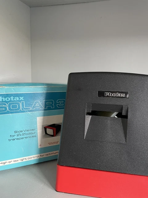 Vintage Boxed & Instructions PHOTAX PLANET 3 Slide Viewer | Photography photos