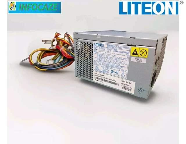 Alimentation Serveur Liteon PS-2451-6L-LF 450W - Occasion, Montable En Rack - Pour Serveur Ou Station