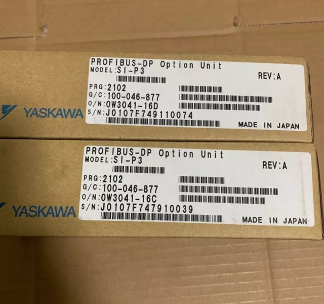 1PC New Yaskawa SI-P3 Profibus-DP Option Card SIP3