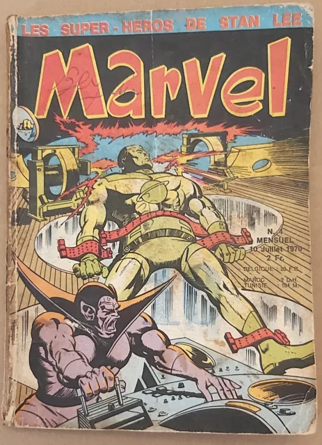 BD Marvel n°4 - Editions LuG - Juillet 1970