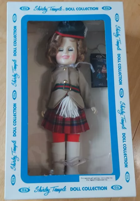 Ideal Shirley Temple Wee Willie Winkie 12" Doll All Original Wrist Tag