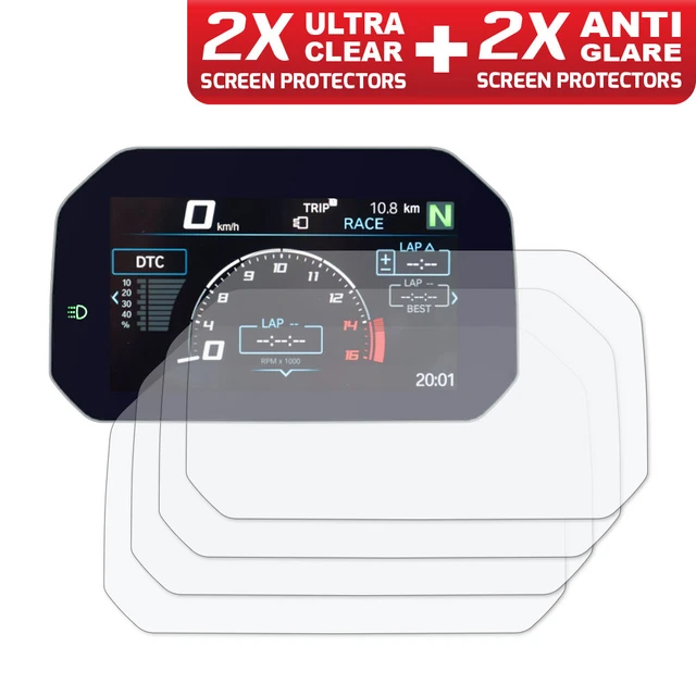 Kit De 3 Protecteurs D'écran Ultra Transparents Pour Compteur Honda CB1100EX/RS 2017
