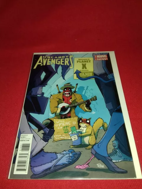 UNCANNY AVENGERS #18 - Deadpool Variante Cover - Marvel Comcs