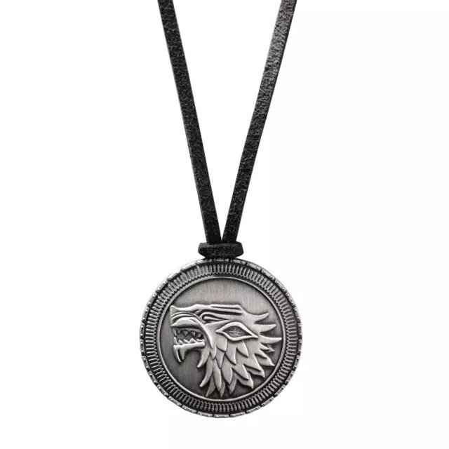 Game of Thrones Stark Shield House Pendant Necklace - Noble Collection