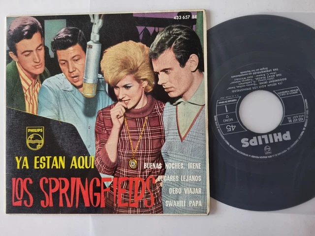 LOS/ THE SPRINGFIELDS/ Dusty Springfield - Ya estan aqui 7'' Vinyl EP ...