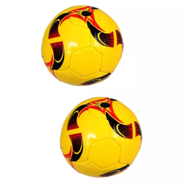 2 Count Mini Soccer Ball Inflatable Beach Kids Accessory Child Multifunction