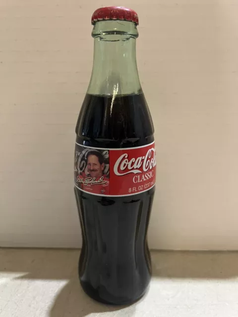 DALE EARNHARDT SR AND EARNHARDT JR COCA-COLA COKE 8 oz Unopened Bottle