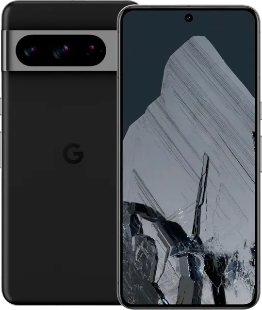 Google Pixel 8 Pro 5G Dual-SIM 128 GB schwarz Smartphone Sehr gut refurbished