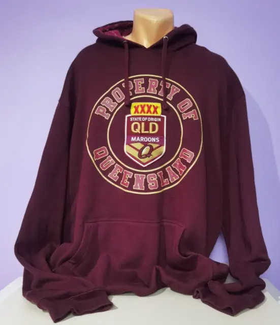 QLD Maroons Rugby League hoodie XXXL Queensland official licensed product SoO