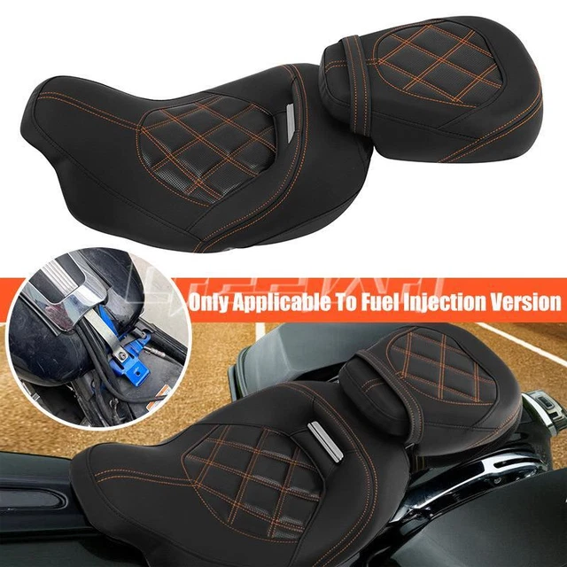 Driver & Passenger Seat For Harley Touring Electra Glide Classic FLHTC 2003-2008