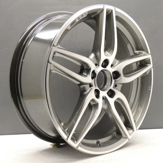MERCEDES-BENZ A B Class Amg Alloy Wheel Rim Grey Diamond Cut ...